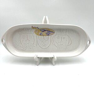 Bennington Pottery David Gil Coop Design Wise Men Tray platter Vermont MCM
